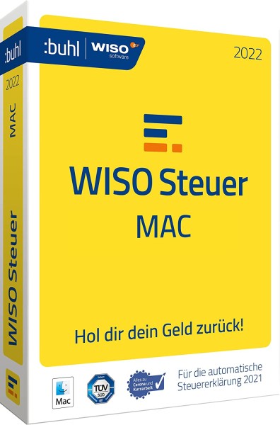 WISO Steuer-Mac 2022 Steuerjahr 2021- Mac