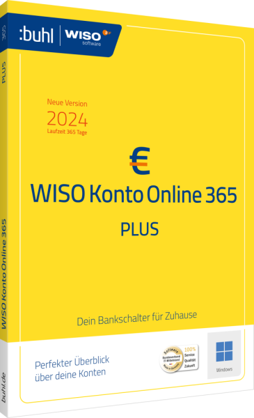WISO Konto Online Plus 365 (Version 2024) | Windows