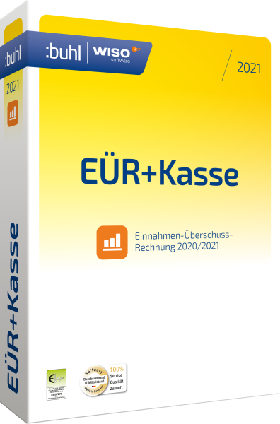 WISO EÜR + Kasse 2021 Windows | für die Geschäftsjahr 2020/2021