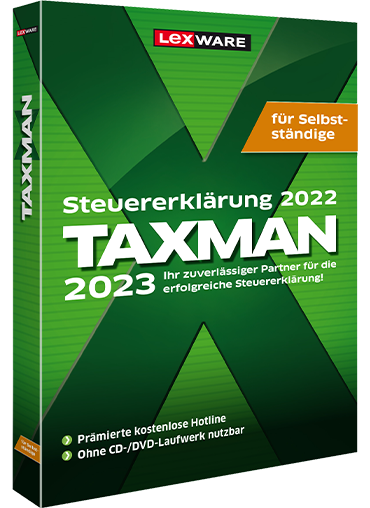 Lexware TAXMAN 2023 für Selbstständige | Windows