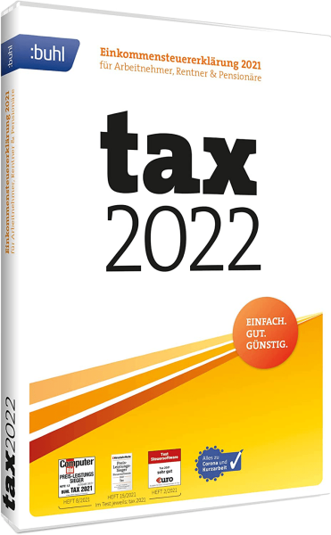 WISO Tax 2022 Steuerjahr 2021 | Windows