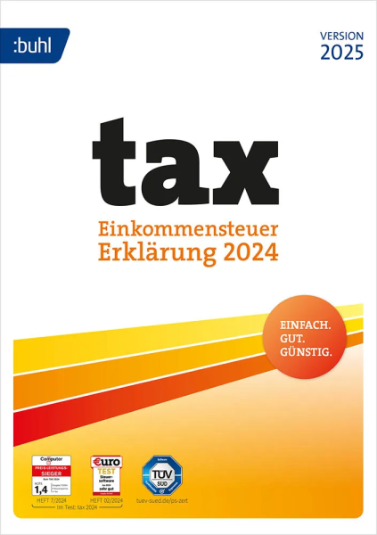 Buhl Tax 2025 Steuerjahr 2024 | Windows