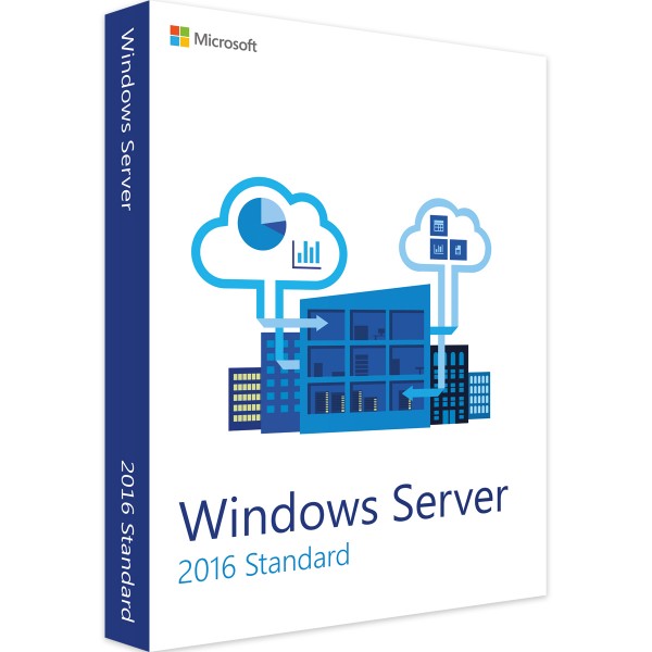 Windows Server 2016 Standard - Vollversion - Download