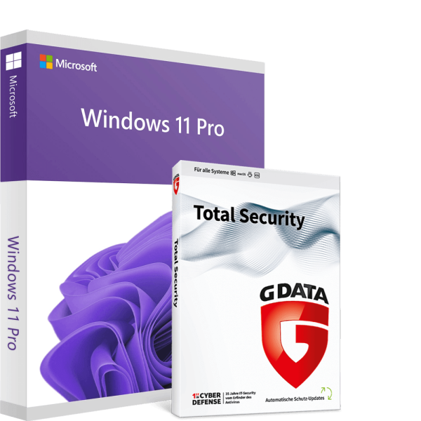 Windows 11 Pro & G Data Total Security 2023