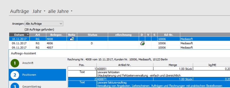Lexware Faktura   Auftrag 2022 | 365 Tage kaufen | Best-Software.de