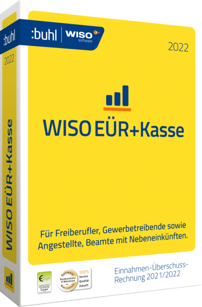 WISO EÜR + Kasse 2022 Windows | für die Geschäftsjahr 2021/2022