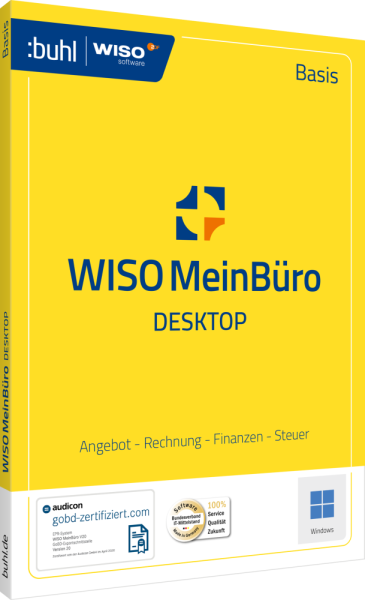 WISO Mein Büro Desktop Basic 365 | Windows