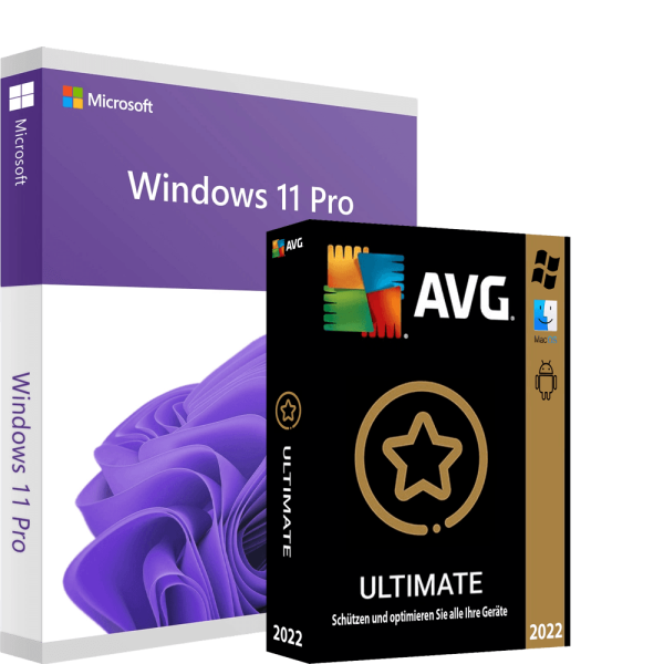 Windows 11 Pro & AVG Ultimate 2023