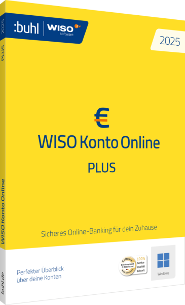 WISO Konto Online Plus 2025 | Windows