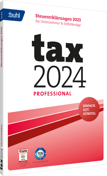Buhl Tax Professional 2024 Steuerjahr 2023 | Windows