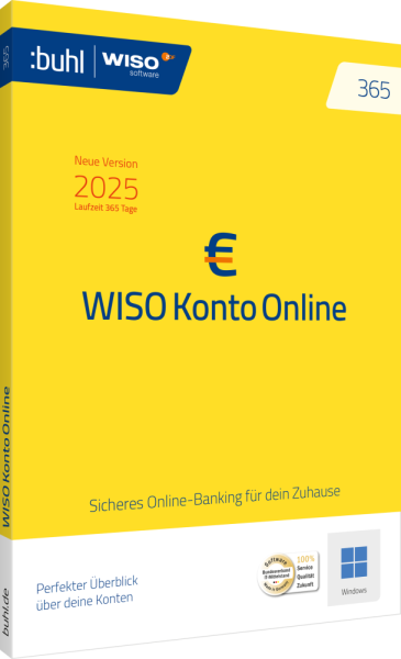 WISO Konto Online 2025 | Windows