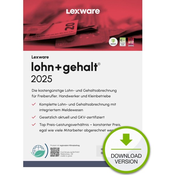 Lexware Lohn + Gehalt 2025 | 365 Tage