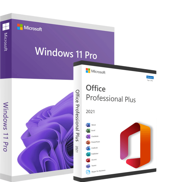 Windows 11 Pro & Office 2021 Professional Plus