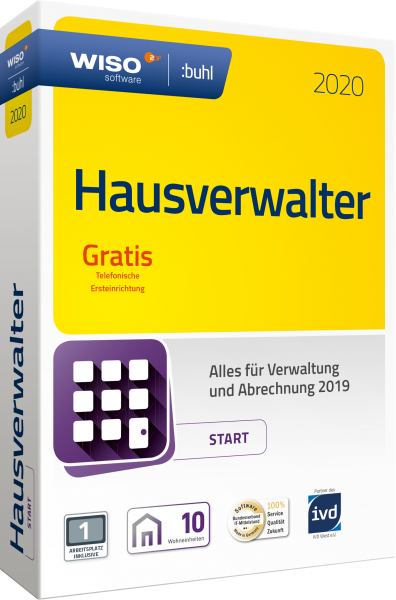 WISO Hausverwalter 2020 Start | Windows | Download