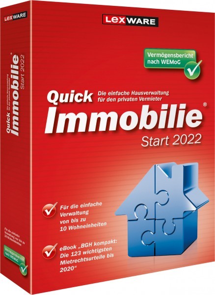 Lexware QuickImmobilie Start 2022 - Windows