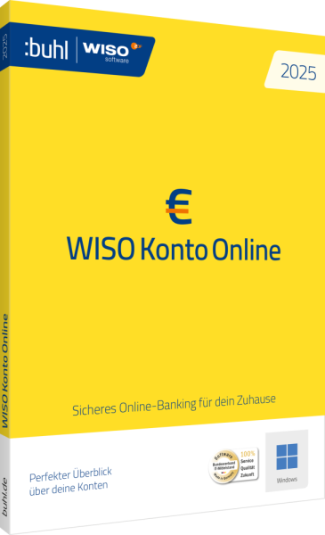 WISO Konto Online 2025 | Windows