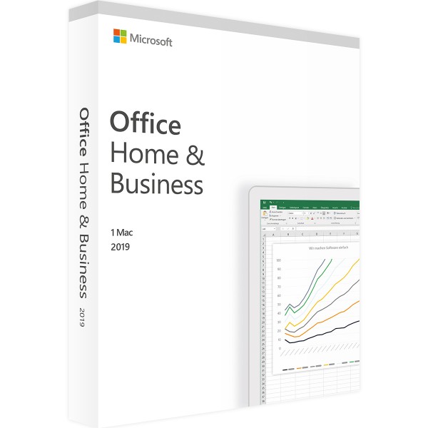 Microsoft Office 2019 Home & Business - Windows / Accountgebunden