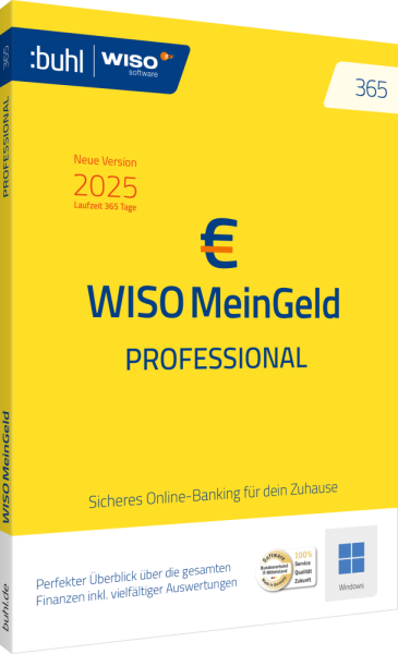 Wiso Mein Geld 2025 Professional | Windows