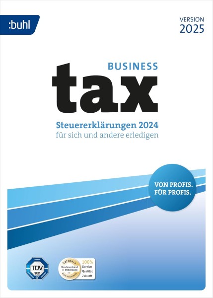 Buhl Tax 2025 Business | für die Steuererklärung 2024