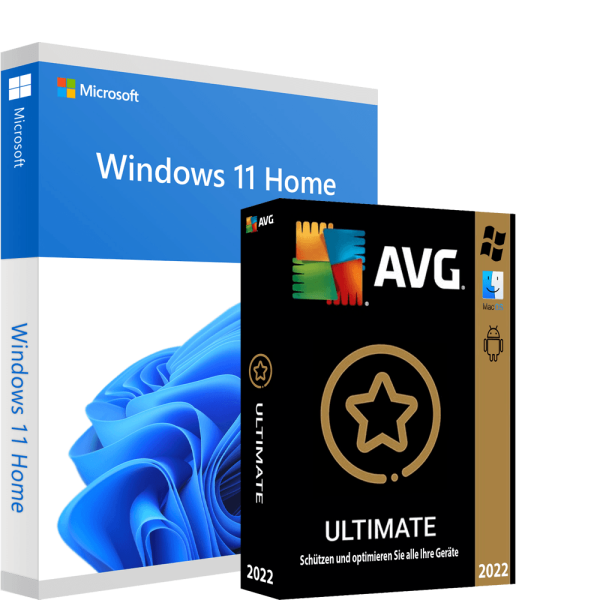 Windows 11 Home & AVG Ultimate 2023