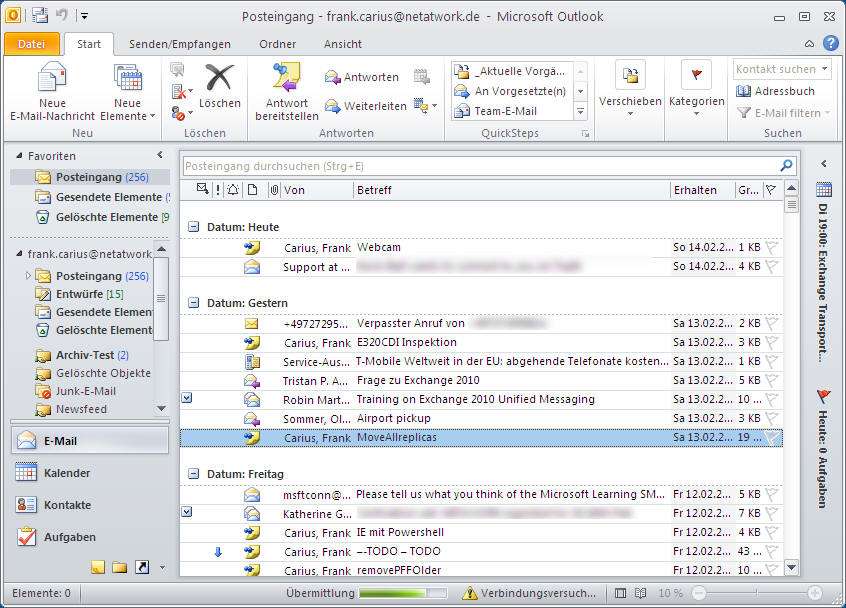 Аутлук 2010. Outlook 2010. Microsoft Outlook 2010. Outlook 2010 Интерфейс. Майкрософт аутлук Интерфейс.