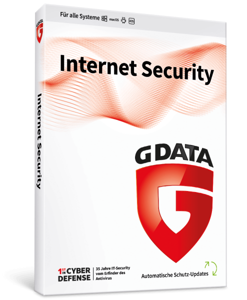 G Data Internet Security 2022 - 3 Geräte 1 Jahr - Windows