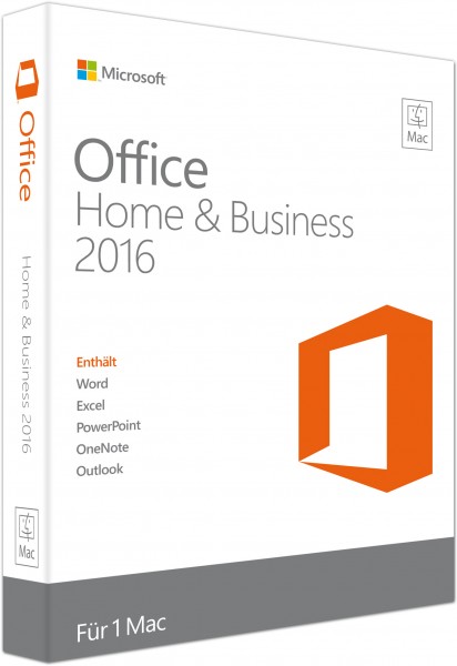Microsoft Office 2016 Home and Business MAC | Retail