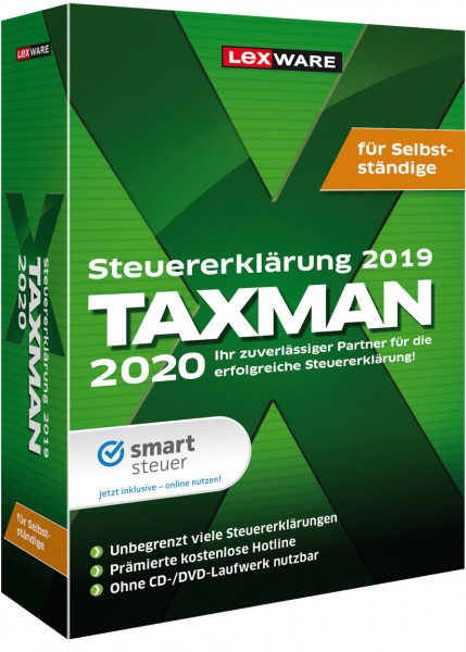 Lexware TAXMAN 2020 für Selbstständige - Download