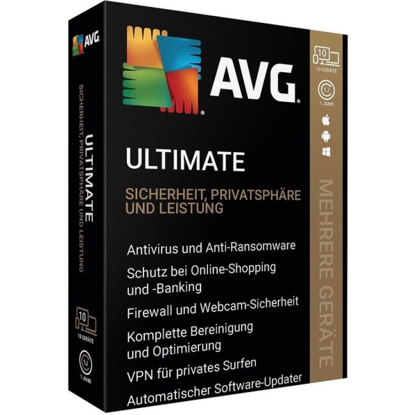 AVG Ultimate 2024 | PC/Mac/Mobilgeräte