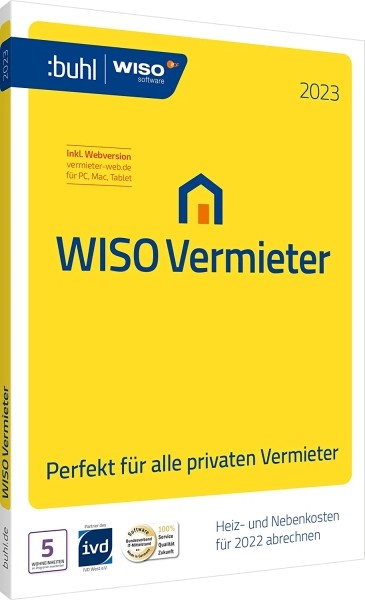 WISO Vermieter 2023 | Abrechnungsjahr 2022 | Windows