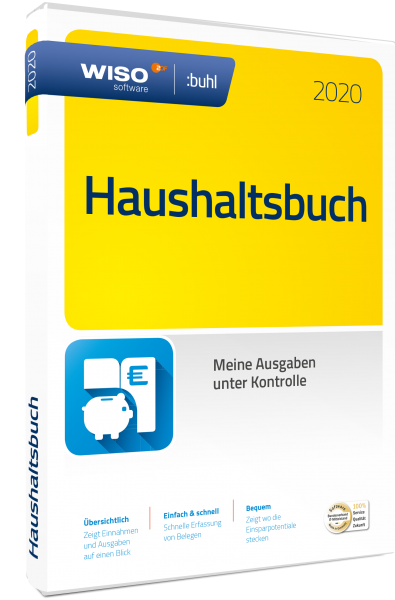WISO Haushaltsbuch 2020 | Windows | Download