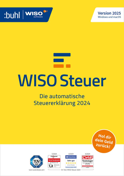 WISO Steuer 2025 Steuerjahr 2024