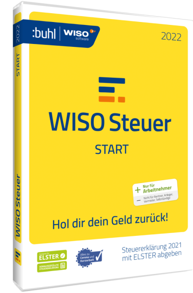 WISO steuer Start 2022 Steuerjahr 2021 | Windows