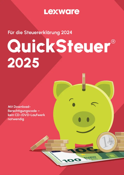 Lexware Quicksteuer 2025 | für die Steuererklärung 2024