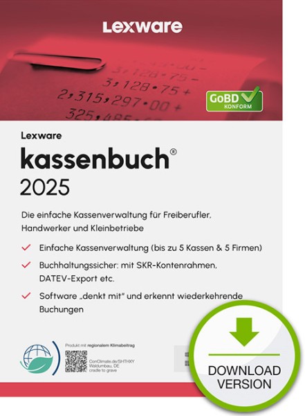 Lexware Kassenbuch 2025